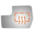 thumbnail image 1 of Burco 4439H Lower Flat Driver Side Power Replacement Mirror Glass (Mount Not Included) Heated for FORD F-150 (2011 2012 2013 2014) - Check Dimensions, 1 of 1