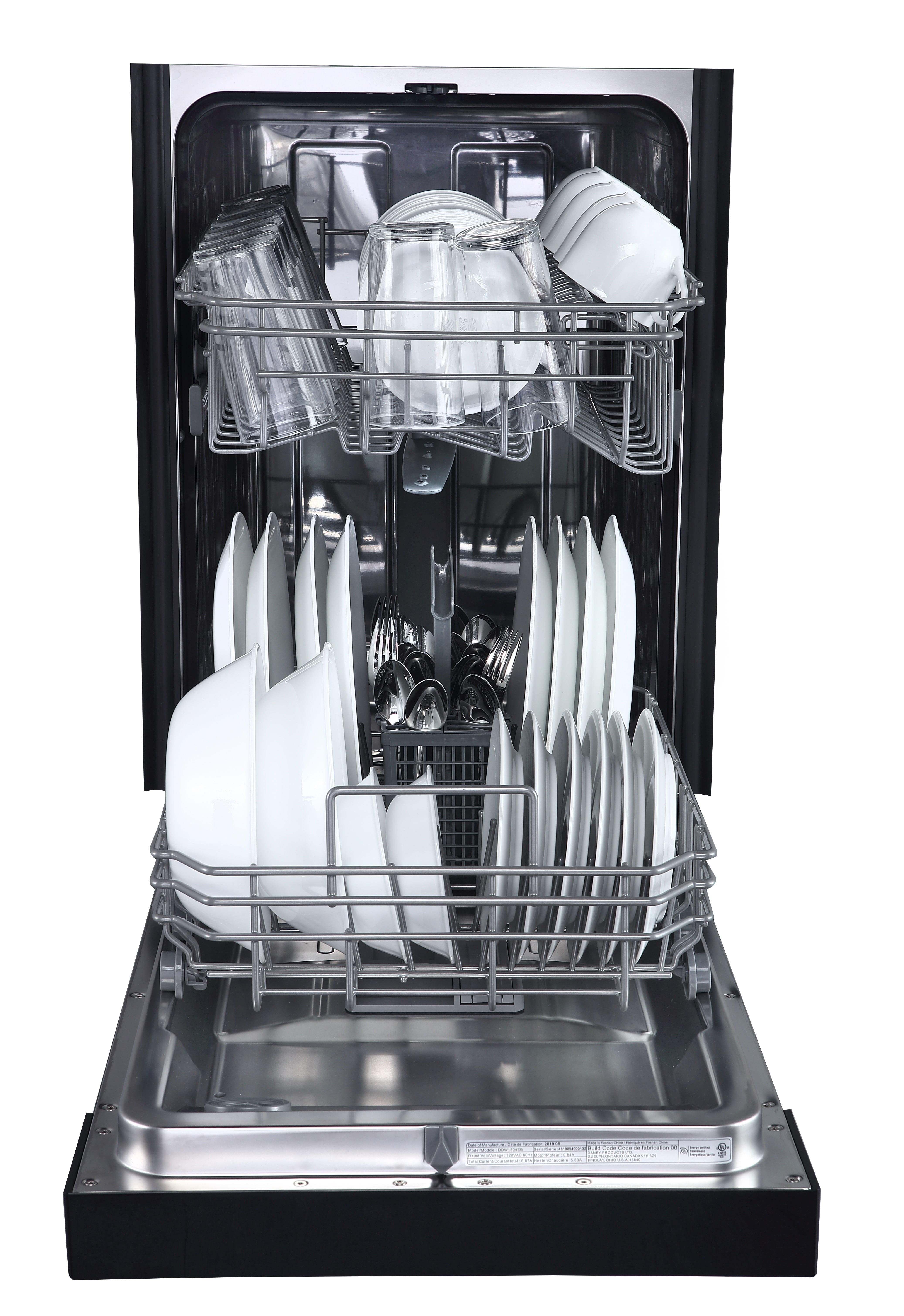danby built in dishwasher