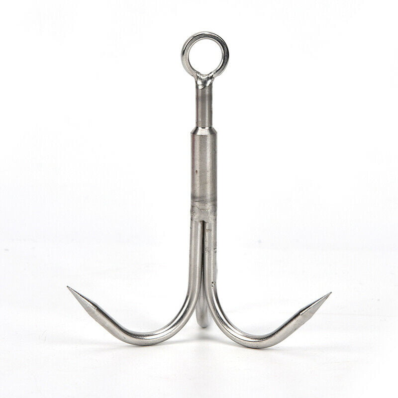 Small Size Stainless Steel Gravity Hook Outdoor Foldable Grappling Serrated C1Y2