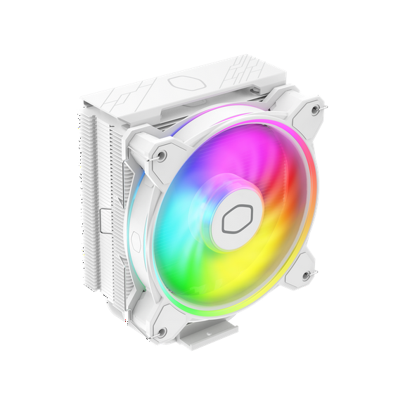 CoolerMaster Hyper 212 Halo 120mm ARGB CPU Air Cooler, White