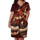 thumbnail image 2 of Vestido holgado con bolsillos de polilla Cecropia, ropa de mujer, vestido largo, vestidos elegantes para mujer, venta de vestidos de mujer, 2 of 6