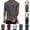 Beige, variant on Timoontee Mens Sleeveless Top Cap Sleeve Crew Neck Oversized Sleeveless Silhouette Casual Fabric for Street Fashion White M