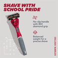 thumbnail image 3 of Dollar Shave Club Alabama Crimson Tide 6-Blade Starter Set 1 Handle, 2 x 6-Blade Razor Refills, 3 of 9