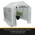thumbnail image 2 of Greenhouse-in-a-Box Replacement Cover Kit 6 x 8 x 6.5 ft. Translucent  (Frame not included), 2 of 6