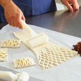 thumbnail image 5 of Rodillo de celosía cortador creativo pan masa galleta pastel Pizza celosía decoración rodillo plástico blanco Sailing Electrónica, 5 of 5
