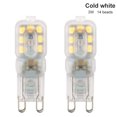 thumbnail image 4 of Monstrate 2 piezas LED ángulo de haz de luz de maíz G9 lámpara regulable ahorro de energía cálido blanco frío bombillas de noche herramientas de Tipo 4 5piezas Monstrate CBP166114, 4 of 4