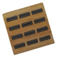thumbnail image 3 of Caja de almacenamiento Yotijar Escaparate de la bandeja del pendiente del anillo Negro, 3 of 8