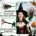 thumbnail image 3 of Stijggn Witches Broom Halloween Decor Animated Light up Moving Broomstick with Spooky Sounds, Dancing Magic Witch Broom for Indoor & Outdoor Porch Halloween Party Decorations, 3 of 9