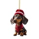 thumbnail image 2 of 6uds. Adorno navideño para perro de dibujos animados, colgante acrílico para perro, suministros para fiesta en casa (F-3), 2 of 2
