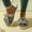 Gray, variant on Cute Bow Slippers for Women with Memory Foam Open Toe Fuzzy House Slippers Indoor Outdoor Anti-Skid Soft Birthday Gifts for Women Mom