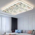 thumbnail image 2 of Green Coastal Fluorescent Light Covers, Eucalyptus Leaves Summer Beach Starfish Rustic Magnetic Light Covers for Ceiling Lights, Fluorescent Ceiling Shade for Classroom Bedroom Office 4x2Ft x 2PCS, 2 of 8