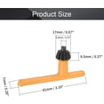 thumbnail image 2 of AVEKI 2Pcs Drill Chuck Key, 1.5-13mm Capacity 17.5mm Gear 6mm Dia Pilot Spanner Chuck Key 0601M, 2 of 8