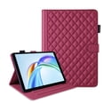 thumbnail image 3 of for Honor Pad X7 2025/Honor Tablet X7 2025 8.7 inch Case, Rhombus Pattern Multiple Viewing Angles Stand Slim Folio Cover (Red), 3 of 6