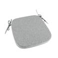 thumbnail image 3 of Cojín para silla de comedor, cojín para asiento, antideslizante, esponja extraíble. Gris claro, 3 of 8