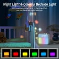 thumbnail image 5 of Alarm Clock Night Lights with 6 Scenes & White Noise, Dual Alarms for Bedrooms, 5 of 7