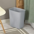 thumbnail image 2 of Sterilite 22L Weave Wastebasket- Grey, 2 of 7
