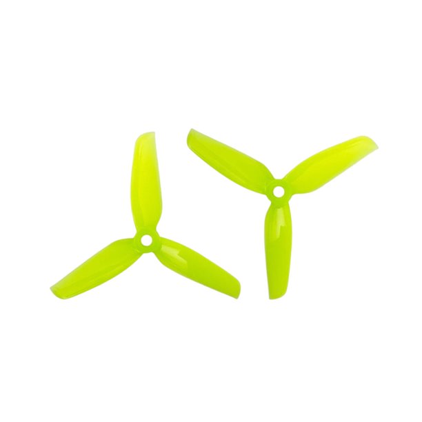 Injueey Paquete de 4 suministros de reparación de hélices Instalación práctica Accesorios mejorados Pieza reemplazada Rendimiento estable Accesorios Accesorios para aéreos Amarillo