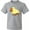 Athletic Heather, variant on Easter Duck Triceratops Youth T-Shirt