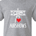 thumbnail image 4 of Inktastic I Love Airshows Youth T-Shirt, 4 of 5