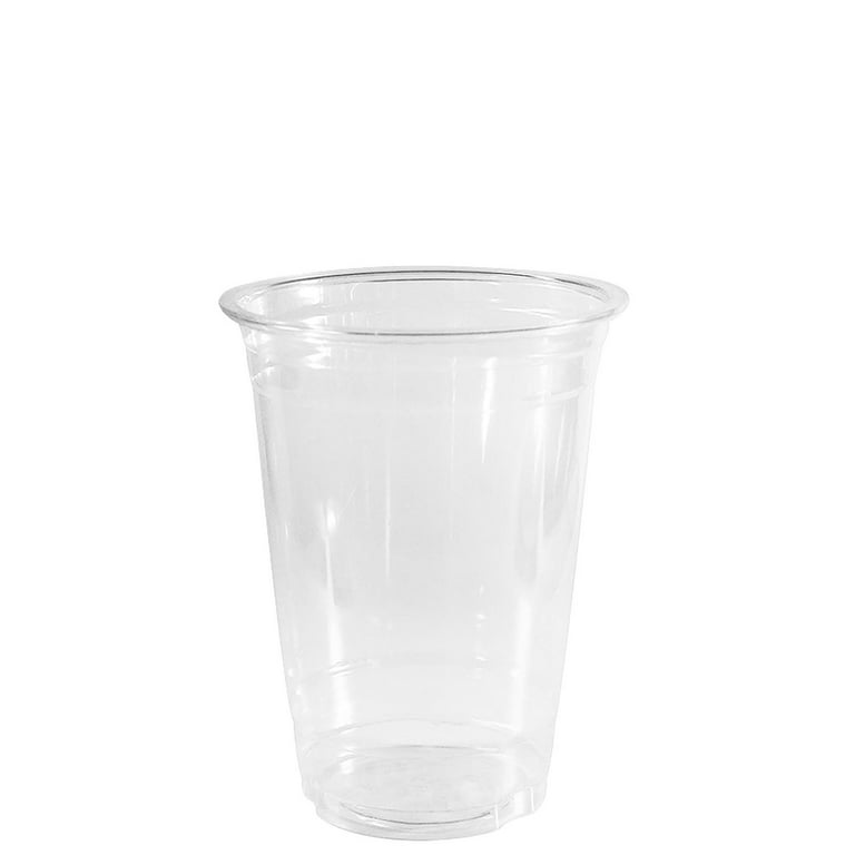 (50 Sets) 12 oz Clear Plastic Cups with Lids and FREE Straws, Disposable  Crystal Clear PET Cups with…See more (50 Sets) 12 oz Clear Plastic Cups  with
