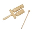 thumbnail image 4 of Oubit Hand Clapper,Chinese Bangzi Treble Bass Treble Bass Clapper Percussion Clapper Built for the Future, 4 of 9