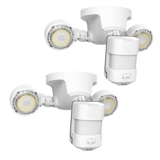 Projecteur LED Extérieur Commercial Electric - Puissance Sélectable 1000/3000/5000 Lumens | Neuf, Modèle SEC50005CCTMMBZHD