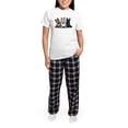 thumbnail image 5 of CafePress - German Shepherd Trio Women's Light Pajamas - Women's Short Sleeve Print T-Shirt and Pants Light Cotton Pajama Set, 5 of 7