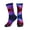 1 Black, variant on Athletic Socks Galaxy Print Sport Running Calf Socks Crew Socks for Men Women