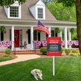 thumbnail image 6 of Eveokoki 4th of July Yard Signs Independence Day Yard Sign Independence Day Outdoor Pathway Decoration with Stakes Waterproof Aluminum ​Lawn Signs Independence Day Party Supplie, 6 of 6