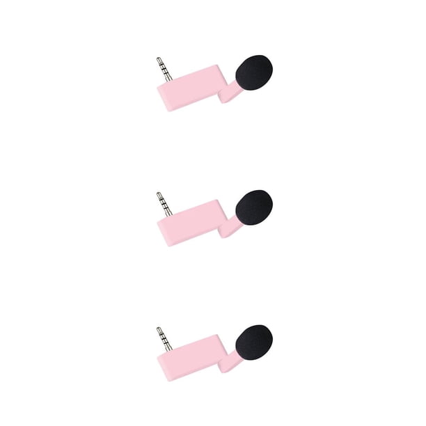 Matsuzay Teléfono Mini micrófono Teléfono móvil Micrófono externo Rotación de 180 grados Interfaz de 3,5 mm Micrófono portátil Type1 NO1