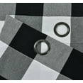 thumbnail image 3 of Country Lodge Farmhouse Buffalo Plaid Checkered Grommet Top Curtains - Assorted Colors, 3 of 6