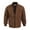 Brown, variant on Coshow Men's Lightweight Jacket Sport Bomber Jacket Casual Suede Vintage Jacket