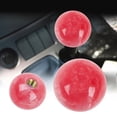 thumbnail image 2 of Round Ball Shift Knob Car Gear Stick Shifter Knobs Shifting Lever Head With Adapters For Most Transmission Vehicles, 2 of 9