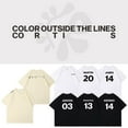 thumbnail image 2 of CORTIS Color Outside The Lines Album T-Shirt Cotton Shirt, 2 of 4