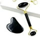 thumbnail image 5 of Jade Face Roller Gua Sha Juego de herramientas de para levantar la piel Reducir las arrugas Face Gua Negro Yuyangstore rodillo de cara de jade rodillo de jade, 5 of 6