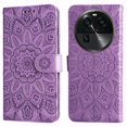 thumbnail image 4 of Funda tipo cartera GANGXUN para OPPO Find X6 , diseño girasol, cuero PU, soporte, cierre magnético, tarjetero, 4 of 5