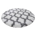 thumbnail image 1 of WIZUTIZ Clearance Rugs for Bedroom Washable Rugs Mats for Living Room Dorm Office Sofa Abstract Novelty Round Mat Super Soft Shag Rug Bohemian Cushion Fluffy Rug Pad Circle 24 Inch E up to 65% Off, 1 of 4