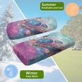 thumbnail image 5 of HUIACONG Turtle and Butterfly Pattern Universal Fit Golf Cart Seat Covers, Cute Soft Heavy Duty 2 Piece for Club Car EZGO TXT, 5 of 7