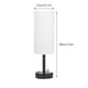 thumbnail image 3 of Lámpara de Mesa Moderna Xiying con Control Táctil, Atenuación de 3 Niveles, Puertos Usb-C/Usb y Bombilla Led E26 Incluida para Mesita de Noche o Escritorio., 3 of 7