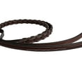 thumbnail image 4 of Huntley Equestrian Fancy Stitched Square Rubber Lined Laced Reins Beautiful Fancy Stitching on Square Raised Section - Sedgwick Australian Nut - Full Size, 4 of 8