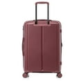 thumbnail image 6 of DUKAP AIRLEY 24" Lightweight Hardside Checked Luggage with Spinner Wheels, Handle and Trolley, Wine, 6 of 12