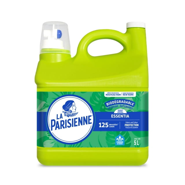 La Parisienne HE Original Scent Liquid Laundry Detergent, 5 Litres, 125 Loads