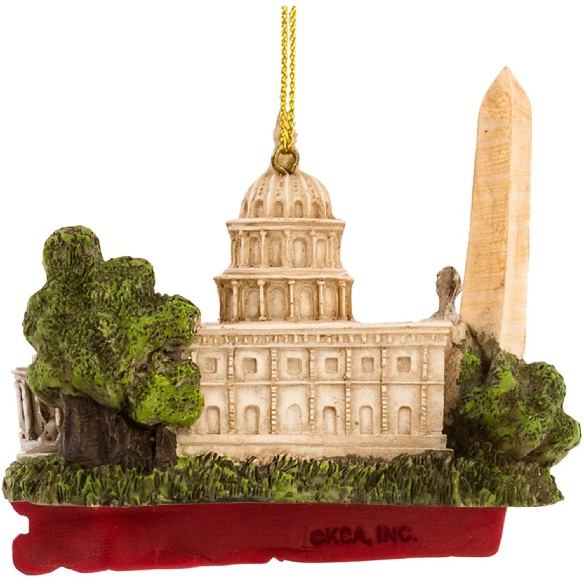 Kurt Adler City Travel Washington DC Ornament - Thumbnail 3
