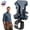 Gray, variant on Power Tool Holster, Self-Locking Security System & Quick Release Belt Clip, for Drills Screwdrivers Electricians Contractors DIY Work