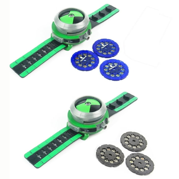 2pcs Christmas Projector ben 10 Watch Toy for Kids Birthday Christmas Gift