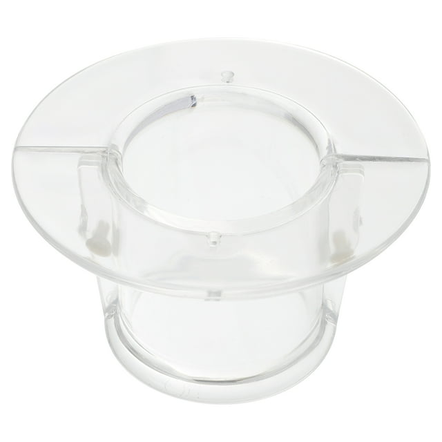 Colliers pour Plumer les Plumes Acrylique Transparent 1Pcs 9.5 x 9.5 x 5.5 Po