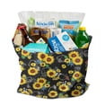 thumbnail image 3 of Summer Floral Sunflower Print Reusable Tote - Durable & Spacious Shopping Bag for Commuters, 3 of 6