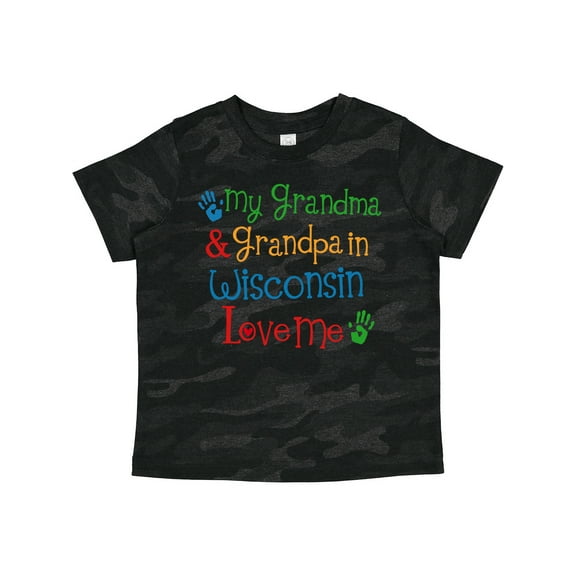 Inktastic Wisconsin Grandma Loves Me Boys or Girls Toddler T-Shirt