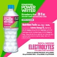thumbnail image 6 of POWERADE Power Water Zero Sugar Strawberry Kiwi Electrolyte Water, 20 fl oz Bottle, 6 of 6