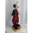 thumbnail image 3 of Nifao Fiberglass Clown Statue, Big Top Charm for Your Space – Home Office Decor Sculpture, 14"L x 16"W x 40"H, 3 of 12